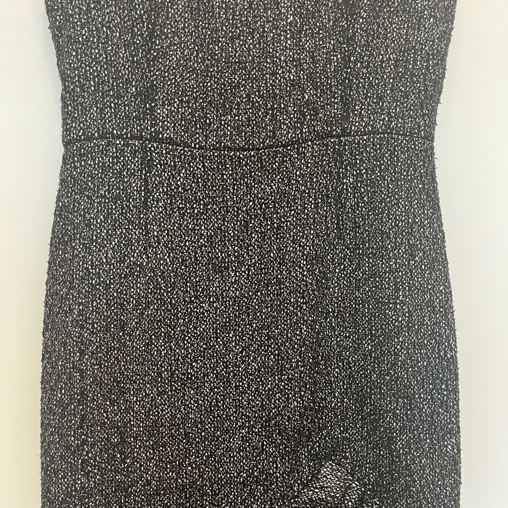 Hutch Silver Metallic Malia Gown, Size 4 - Picture 7 of 14
